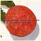 'Tidwell German' tomato slice.