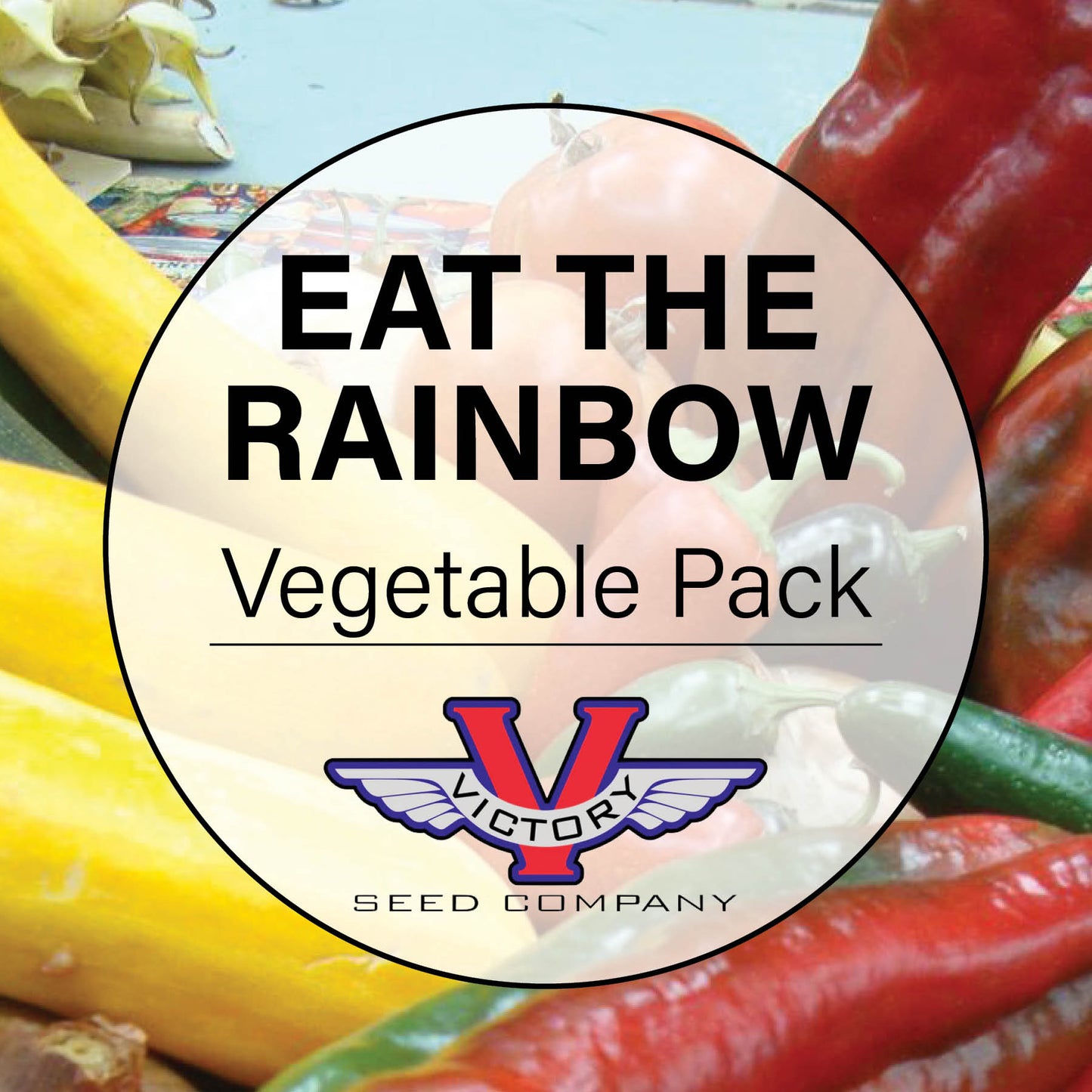 Eat the Rainbow Vegetable Garden Pack