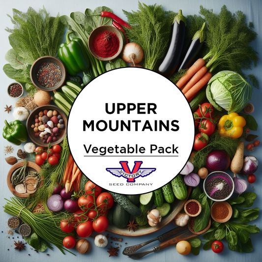 Upper Mountain States Vegetable Garden Pack