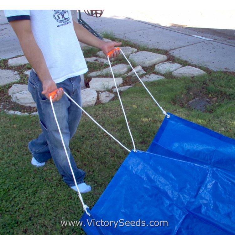 We use them as handles on tarps to haul large piles of leaves and other yard debris to the compost pile.