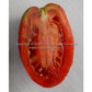 The inside of a 'Dwarf Almandine' tomato.
