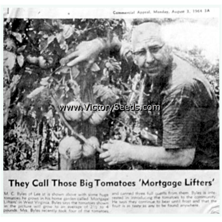 M. C. Byles (a.k.a. Radiator Charlie) of Logan, WV - August 3, 1964 Commercial Appeal Newspaper clipping.