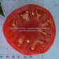 'Peak of Perfection' tomato slice.