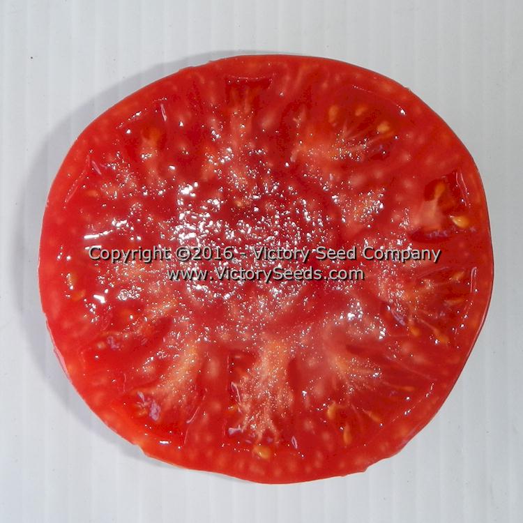 'Polish' tomato slice.