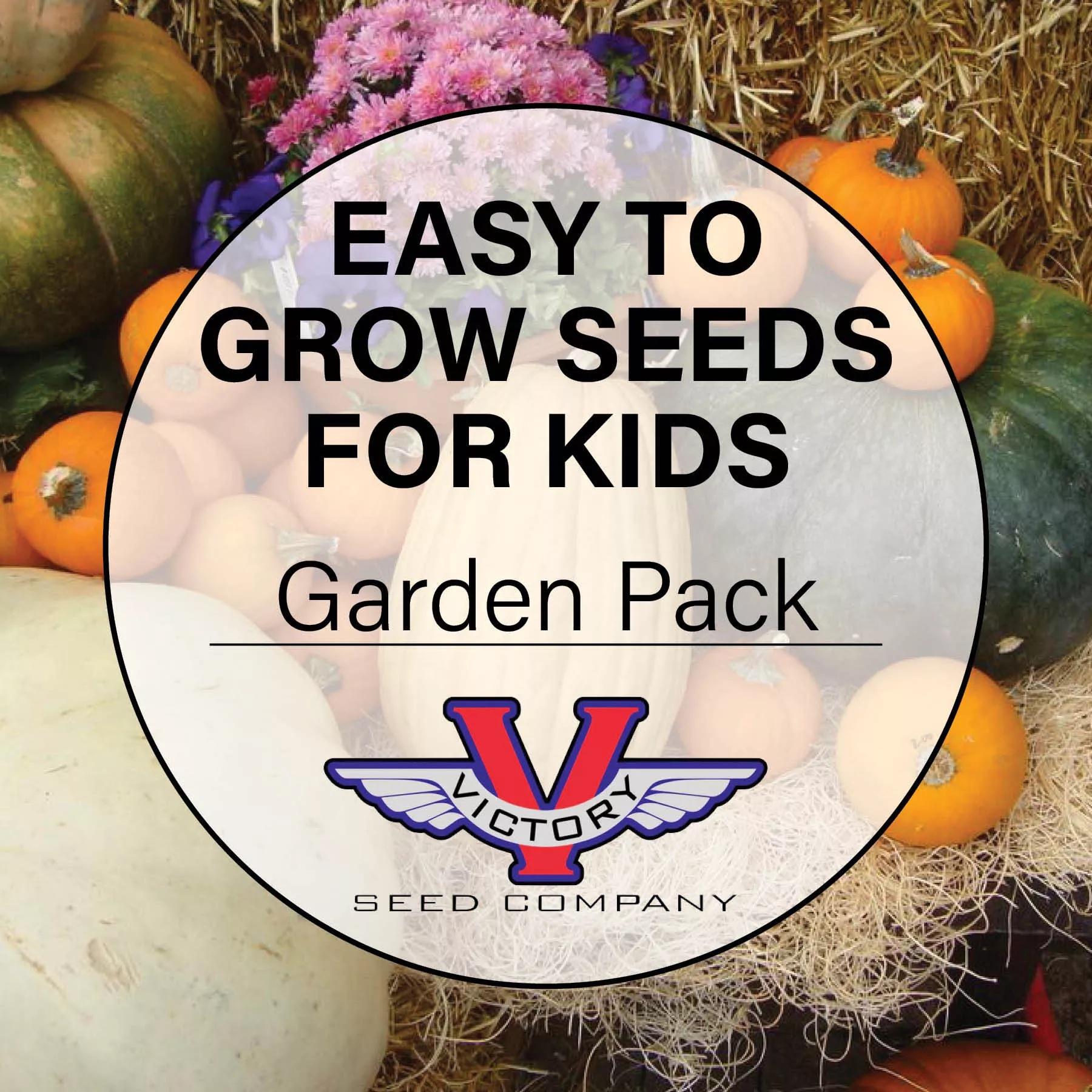 Easy to Grow Seeds for Kids Garden Pack
