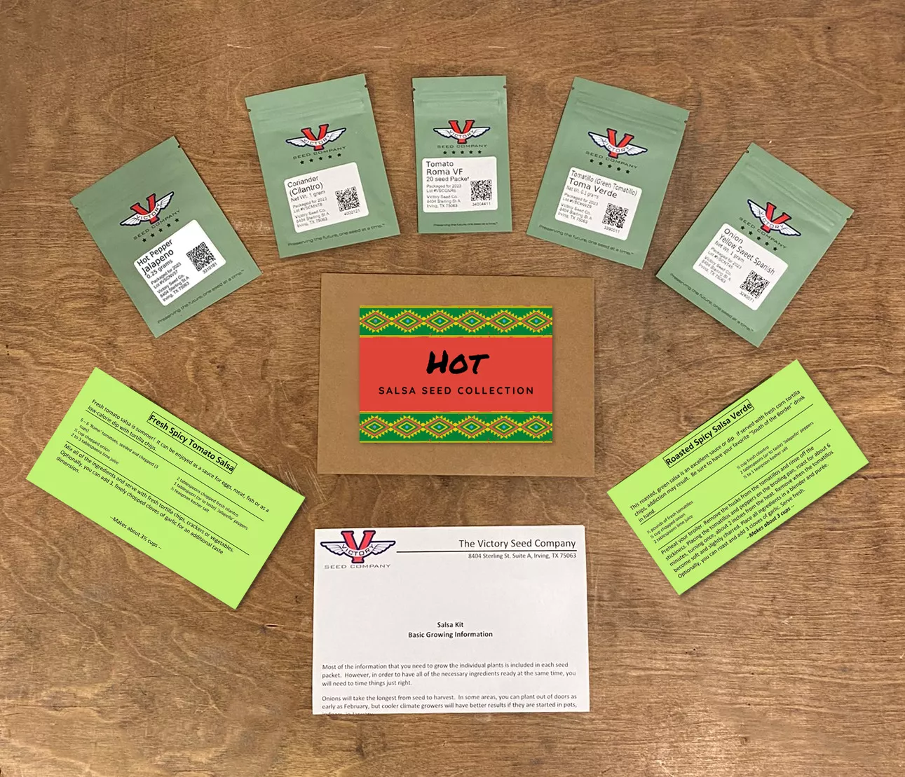Salsa Kit (Hot) Seed Collection