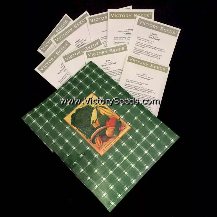 Short Season Garden Selection Seed Collection