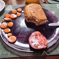 Customer review photo for Fred's Tie Dye Tomato